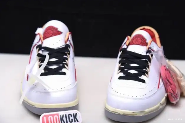 Cheap Low SP Red DJ4375-106 Jordan 2 White Retro Off-White 0408